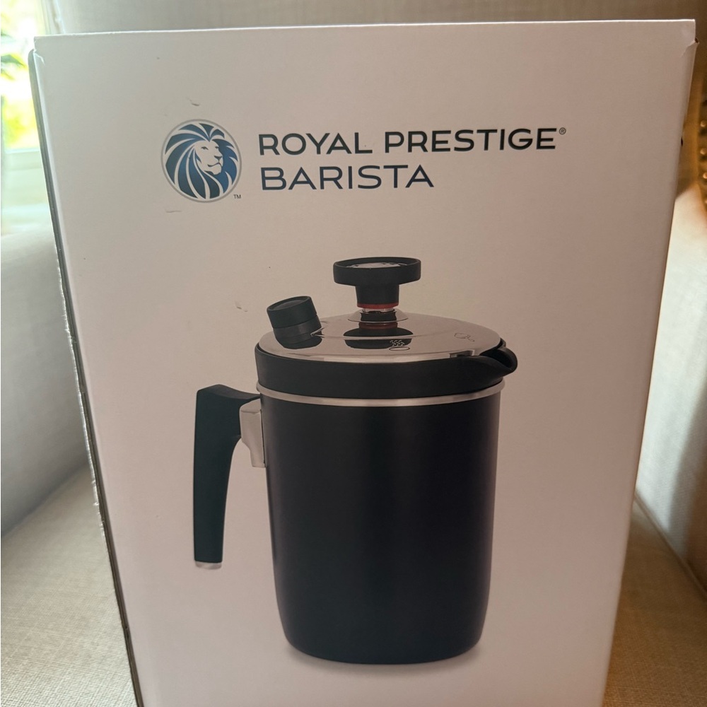 Barista Black Coffee Press